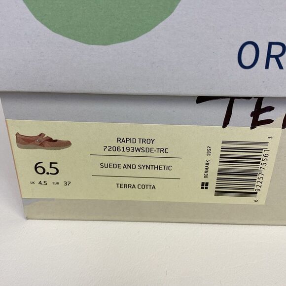 Earth Origins Rapid Troy Terra Cotta Suede Sneaker Mary Jane Size 6.5 - Picture 13 of 13